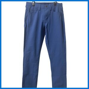 Vineyard Vines Performance Pants Men Sz. 30x30 Blue Five Pocket EUC